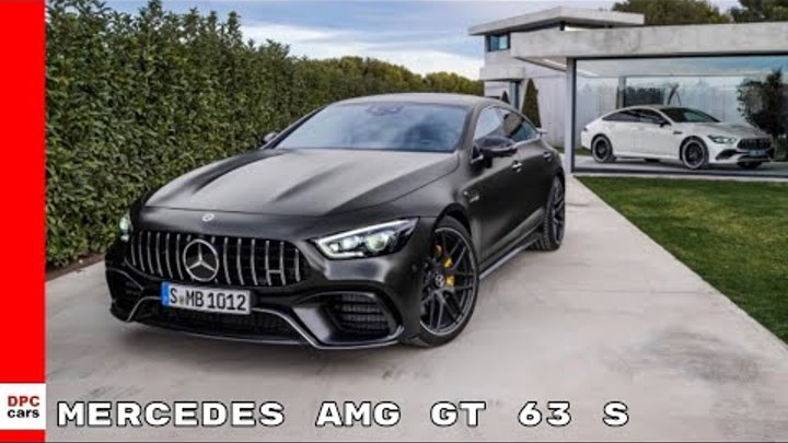 2019 Mercedes AMG GT 63 S 4MATIC 4 Door Coupe