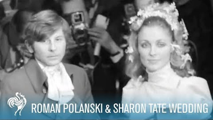 Roman Polanski and Sharon Tate Wedding, 1968 London