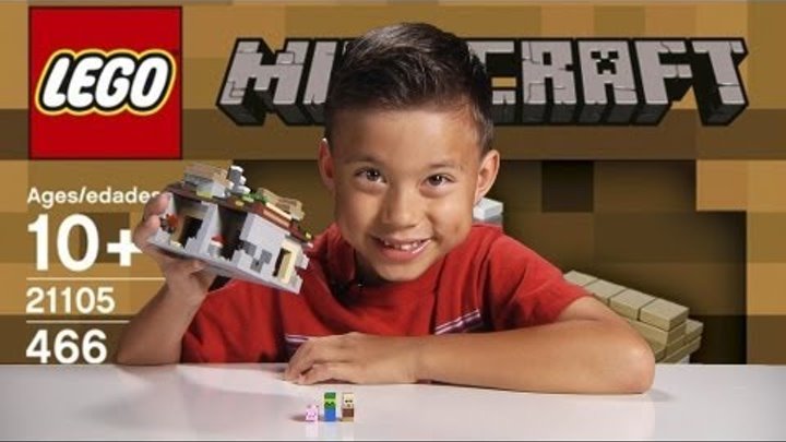 THE VILLAGE - LEGO MInecraft Set 21105 - Unboxing, Review & Time-lapse Build