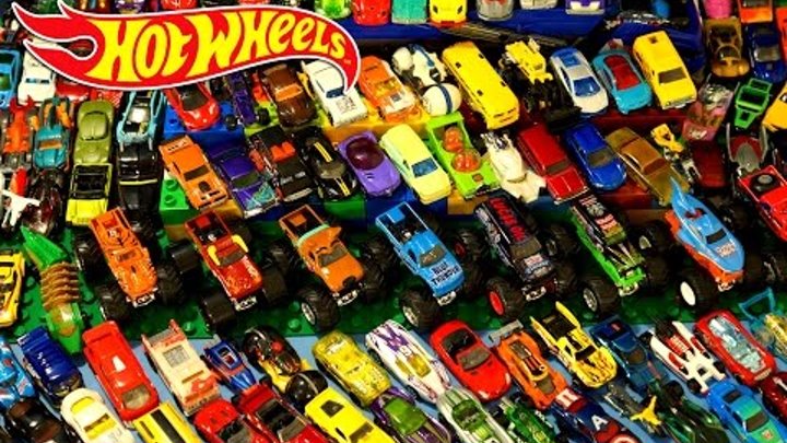 Хот Вилс - Коллекция. Игрушки Машинки для Мальчиков на русском. Hot Wheels Huge Collection