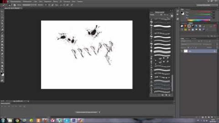 Как установить кисти в photoshop CS6 Как установить кисти в photoshop CS6