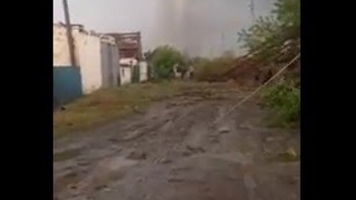 Смерч в Ростовской области разрушил поселок