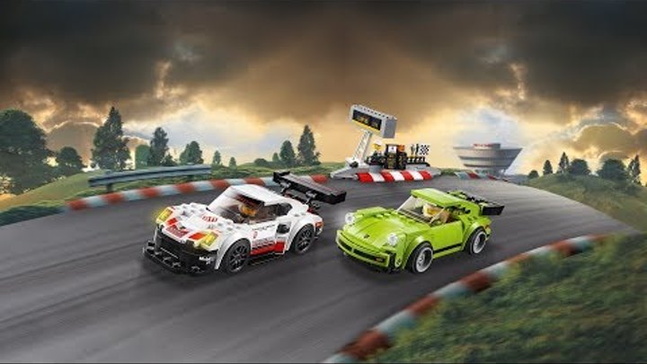 LEGO® Speed Champions - Porsche 911 RSR и 911 Turbo 3.0 LEGO® Speed Champions - Porsche 911 RSR и 911 Turbo 3.0
