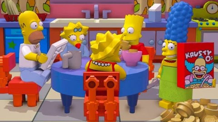 LEGO Dimensions - Simpsons Level Pack All 10 Minikits (TARDIS Secret Area)