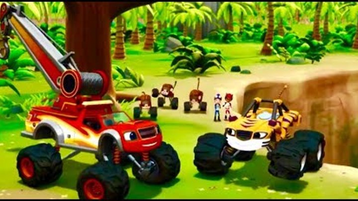 Вспыш и чудо машинки 3 сезон Могучий тягач Blaze and the monster machines 3 season Tow truck to Вспыш и чудо машинки 3 сезон Могучий тягач Blaze and the monster machines 3 season Tow truck to