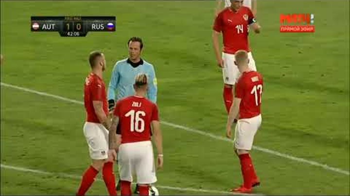 30 05 2018г Австрия Россия 1 0 Обзор матча