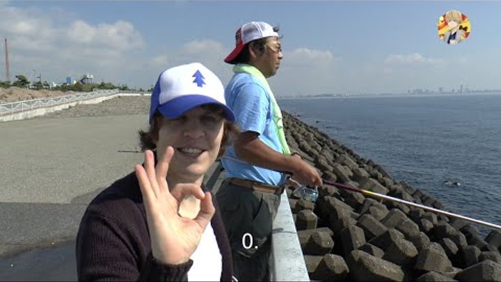 Японская Рыбалка на Море. Школа из Аниме