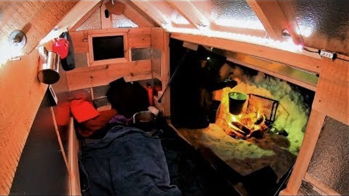 Snowmobile Camper Solo Overnight- Primitive Heating & Wolf Lullaby / Log Cabin Update- Ep 11.6 смотреть онлайн Snowmobile Camper Solo Overnight- Primitive Heating & Wolf Lullaby / Log Cabin Update- Ep 11.6