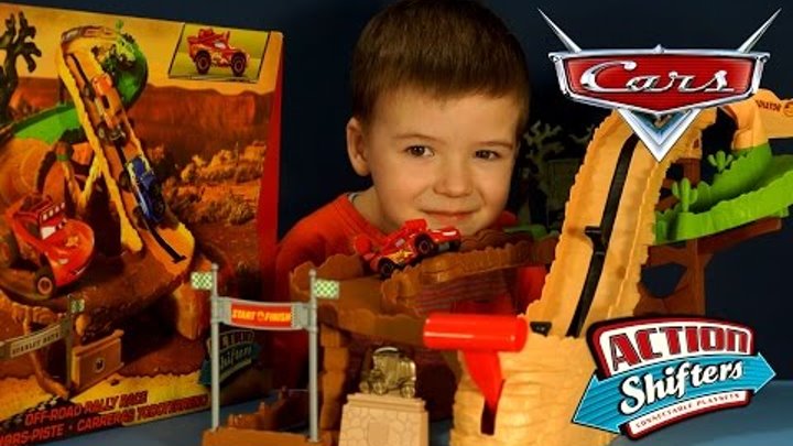 Игрушки из мультика Тачки Маквин. Трек и Игрушечные Гоночные Машинки для Детей и Мальчиков