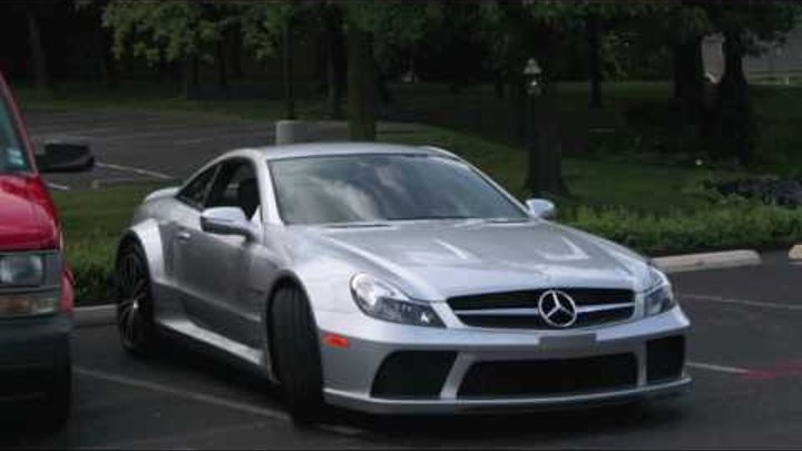Mercedes SL65 AMG Black Series Startup, Rev, and Accelerate! - Amazing sound!