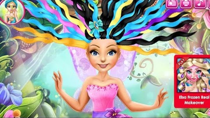 Пикси Холлоу Игры—Пикси Холлоу фея в салоне красоты—Мультик Онлайн Видео Игры Для Детей 2015
