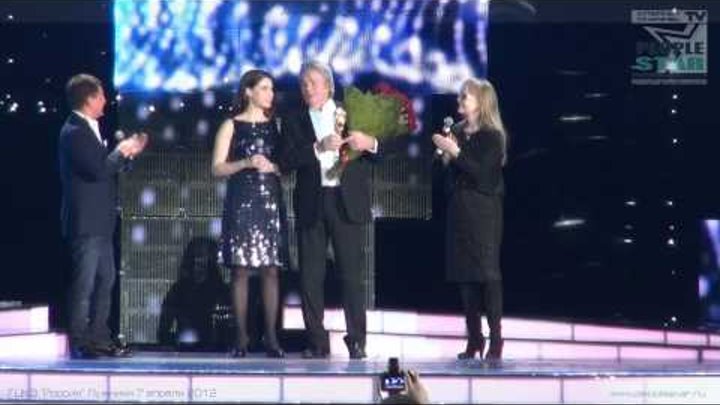 14.Ален Делон на Armenia Мusic Awards 2012.Москва,7 апреля 2012