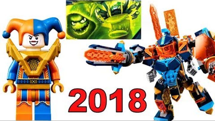 LEGO Nexo Knights 2018 наборы 5 сезон Нексо Рыцари мультика LEGO Nexo Knights 2018 наборы 5 сезон Нексо Рыцари мультика