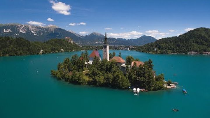 Lake Bled - Slovenia - 2017 - Drone footage
