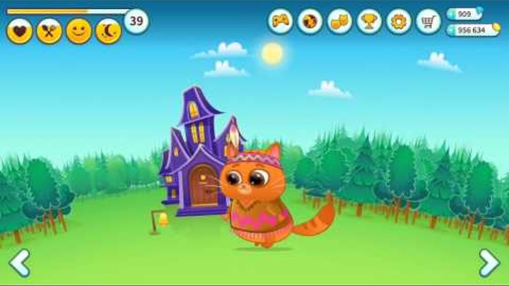 КОТЕНОК БУБУ #59 Мой виртуальный котик игровой мультик для малышей видео для детей #Мобильные игры