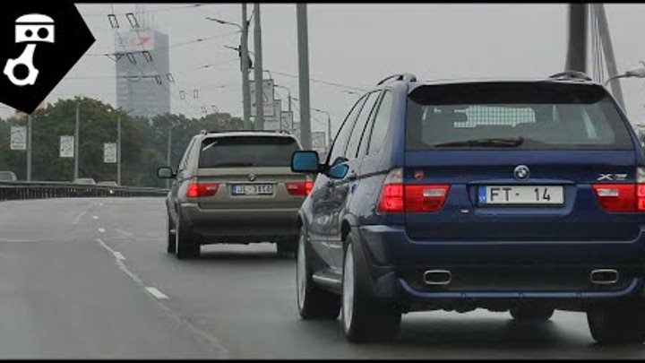 BMW X5 4.8is и 3.0d (E53) Тест-драйв; zhmuraTV BMW X5 4.8is и 3.0d (E53) Тест-драйв; zhmuraTV