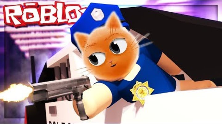 ПОЛИЦИЯ в ROBLOX Кот Джем ловит преступников в игре РОБЛОКС ПОБЕГ ИЗ ТЮРЬМЫ детский летсплей ПОЛИЦИЯ в ROBLOX Кот Джем ловит преступников в игре РОБЛОКС ПОБЕГ ИЗ ТЮРЬМЫ детский летсплей