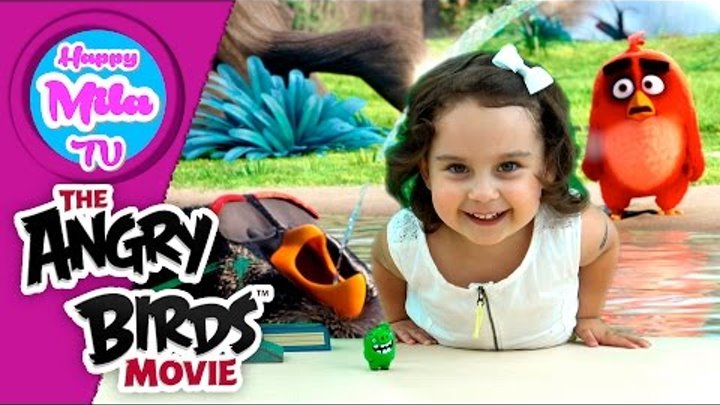 HAPPY MILA TV #138 | ANGRY BIRDS THE MOVIE - SLING AND SMASH TRACK SET - ROVIO - SPIN MASTER HAPPY MILA TV #138 | ANGRY BIRDS THE MOVIE - SLING AND SMASH TRACK SET - ROVIO - SPIN MASTER