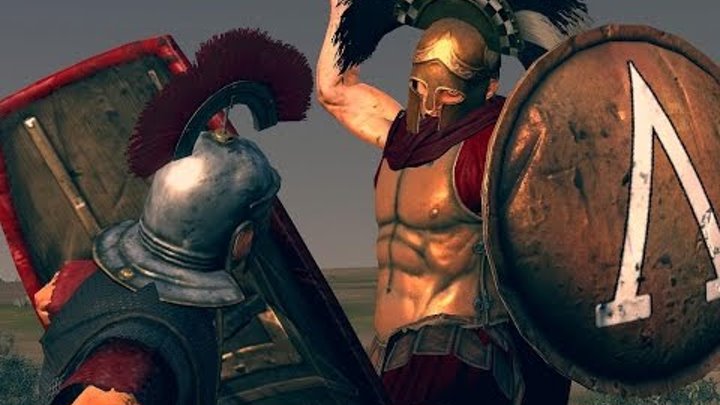 Rome total war 2 Скифы против Спартанцев