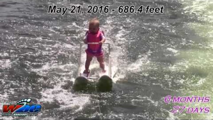 Youngest Water skier in the World - Zyla St. Onge