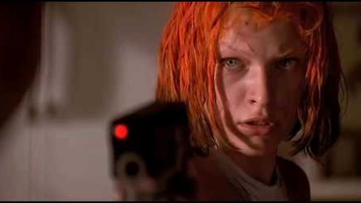 Корбен поцеловал Лилу ... отрывок из фильма (Пятый Элемент/The Fifth Element)1997