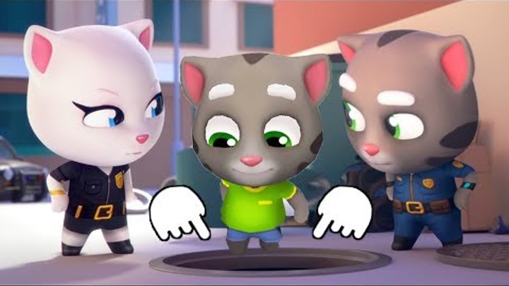 Talking Tom Gold Run Gameplay - Talking Tom vs Officer Tom vs Agent Angela Talking Tom Gold Run Gameplay - Talking Tom vs Officer Tom vs Agent Angela