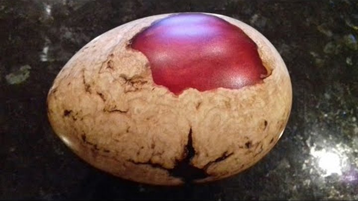 Woodturning-The Lava Dragon Egg Giveaway