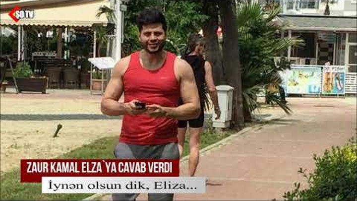Zaur Kamal - Elzanın ``Tikim sizin ağzınızı`` şeirinə cavab verdi Zaur Kamal - Elzanın ``Tikim sizin ağzınızı`` şeirinə cavab verdi