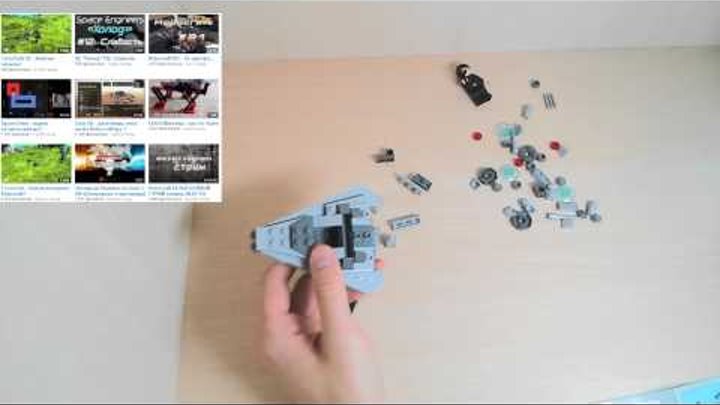 Обзор - LEGO Star Wars 75033 Star Destroyer (Звездный разрушитель)
