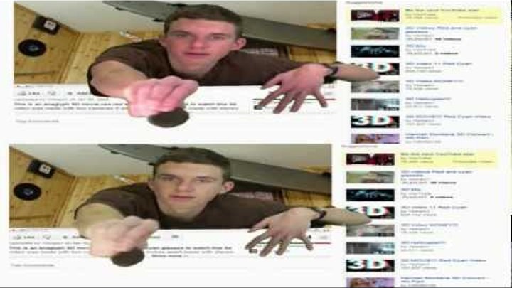 3d sticking my hand out of youtube