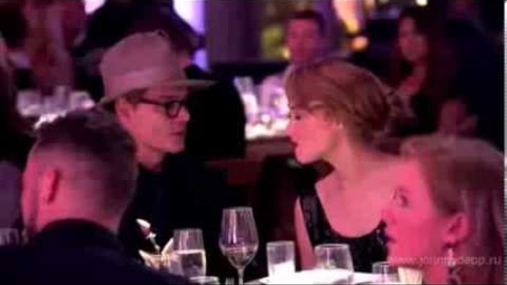 Johnny Depp and Amber Heard at Art of Elysium Gala evening ( HD ) longer video
