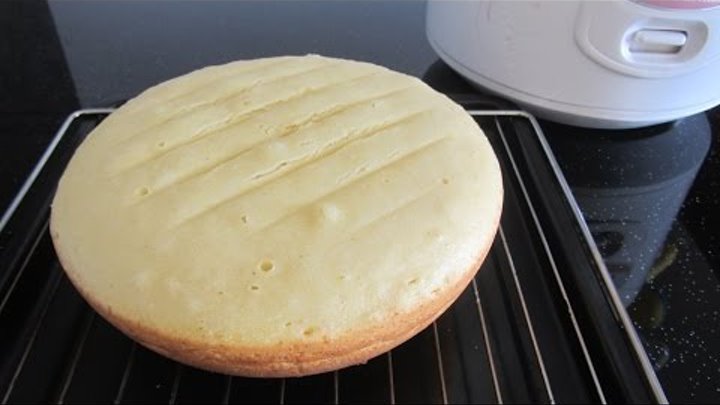 cách làm bánh gato bằng nồi cơm điện hướng dẫn Làm bánh bông lan đơn giản Luda Làm bánh