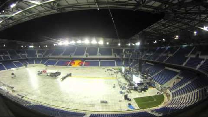 Red Bull Arena Gold Cup thru Dispatch time lapse Red Bull Arena Gold Cup thru Dispatch time lapse