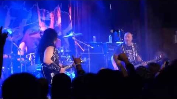 EXCITER Stand Up And Fight & Heavy Metal Maniac LIVE Bellhouse Brooklyn NEW YORK March 14, 2015