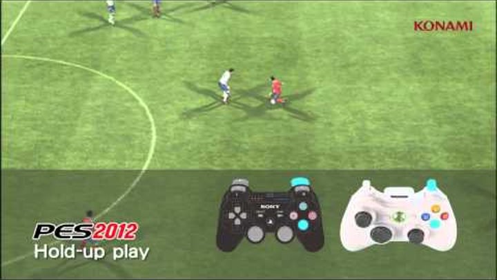 PES 2012 - "Hold up" play