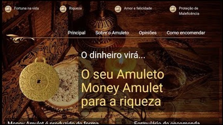 O dinheiro virá - O seu Amuleto Money Amulet para a riqueza - Money amulet Portugal