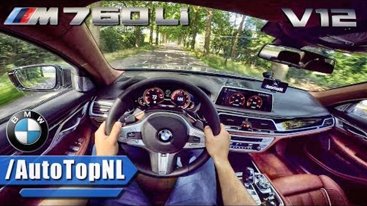 BMW 7 Series M760Li xDrive 610HP V12 POV Test Drive by AutoTopNL