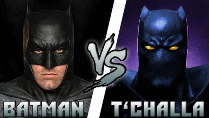 Кто кого? Бэтмен (DC) vs Чёрная Пантера (Marvel) #bezdarno