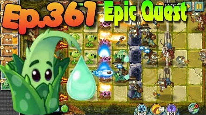 Plants vs. Zombies 2 - ALOE - Epic Quest Premium Seeds (Ep.361)