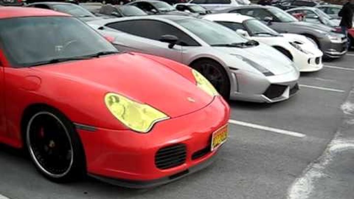 Golf Course Lineup (Part 2): Ferrari, Lamborghini, Porsche, Nissan GT-R, BMW, Lotus, and More! смотреть онлайн Golf Course Lineup (Part 2): Ferrari, Lamborghini, Porsche, Nissan GT-R, BMW, Lotus, and More!