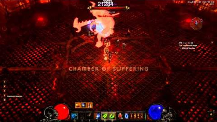 Diablo 3 WD Solo Butcher on Inferno in 6 sec Diablo 3 WD Solo Butcher on Inferno in 6 sec