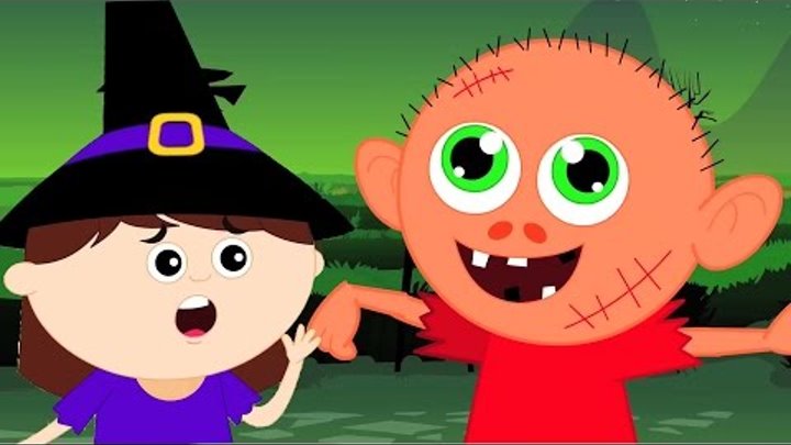 Хэллоуина Ночь | Страшные детского стишка для детей | Хэллоуин песни | Halloween Night | Scary Rhyme