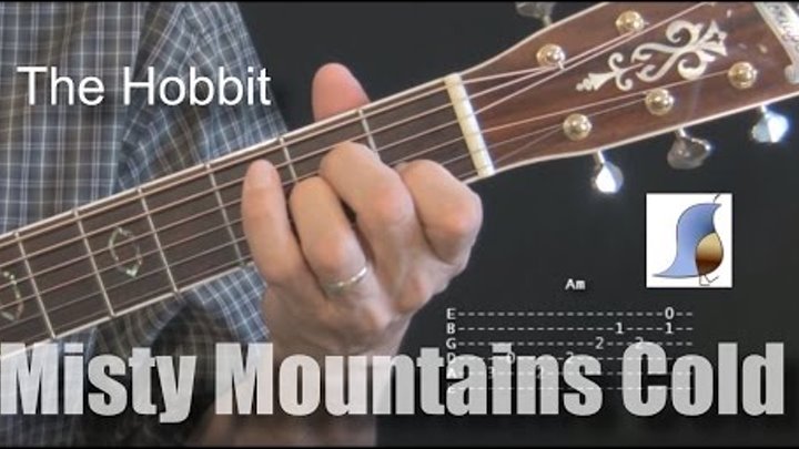 Misty Mountains Cold - The Hobbit - Guitar Lesson