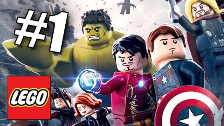 БИТВА ЗА ЗАМОК! LEGO Мстители: Эра Альтрона! #1 (60 FPS) Marvel's Avengers