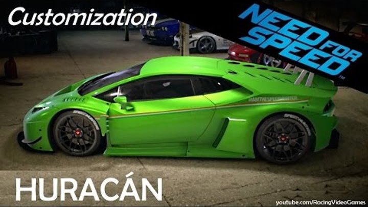 Need For Speed 2015 | Car Customization & Tuning - Lamborghini Huracan LP 610-4 Gameplay (PS4, Xbox)