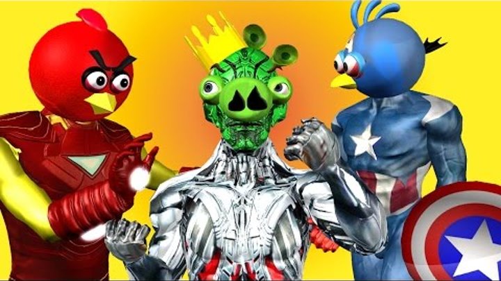 ANGRY BIRDS as AVENGERS vs. ULTRON ♫ 3D animated future fight mashup ☺ FunVideoTV - Style ;-)) ANGRY BIRDS as AVENGERS vs. ULTRON ♫ 3D animated future fight mashup ☺ FunVideoTV - Style ;-))