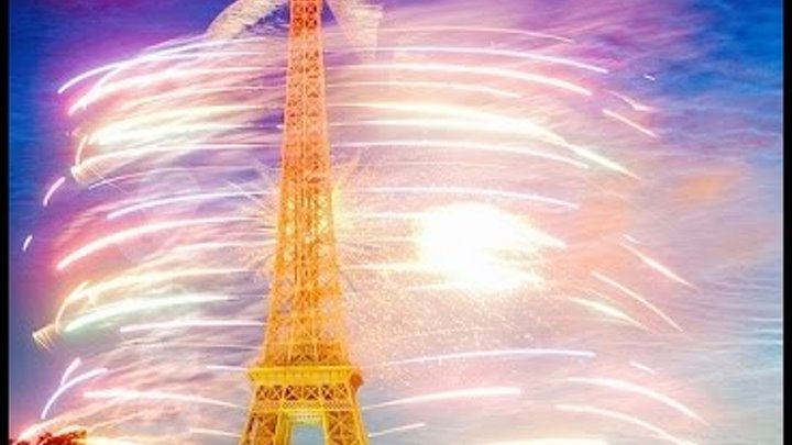 ✔ Amazing Eiffel Tower Fireworks Set To Music