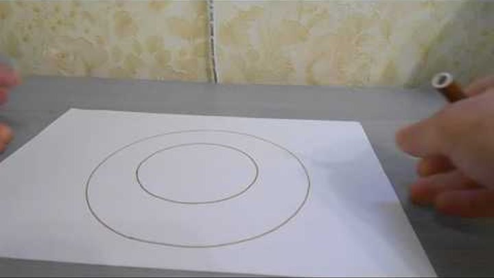 Как нарисовать ровный круг от руки
