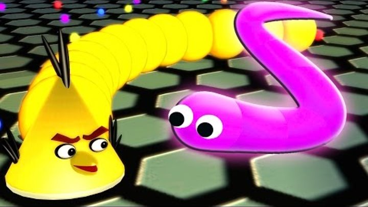 ANGRY BIRDS in SLITHER.io ♫ 3D animated game mashup ☺ FunVideoTV - Style ;-)) ANGRY BIRDS in SLITHER.io ♫ 3D animated game mashup ☺ FunVideoTV - Style ;-))