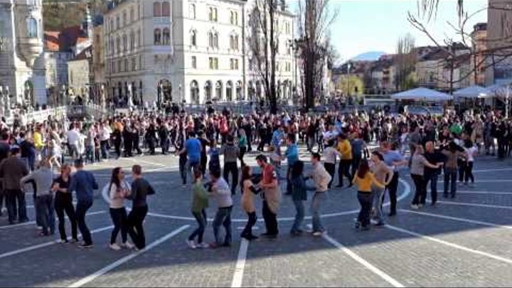 International Rueda De Casino Multi Flash Mob Day - Ljubljana, Slovenia, 2015 - Official video